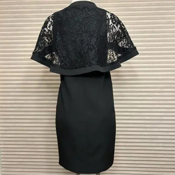 Rinascimento Italian Dress with Lace Shawl/Small - Picture 6 of 8